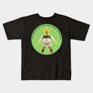 Autistic Shrek Kids T-Shirt